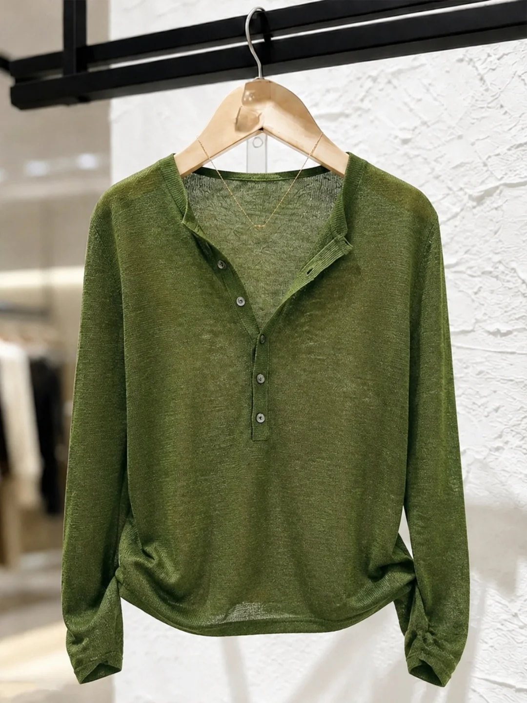 Comfortable Long Sleeve T-Shirt Lazy Style Soft And Stylish Commute Versatile Gentle Fashion Top for Women in 2026 Autumn