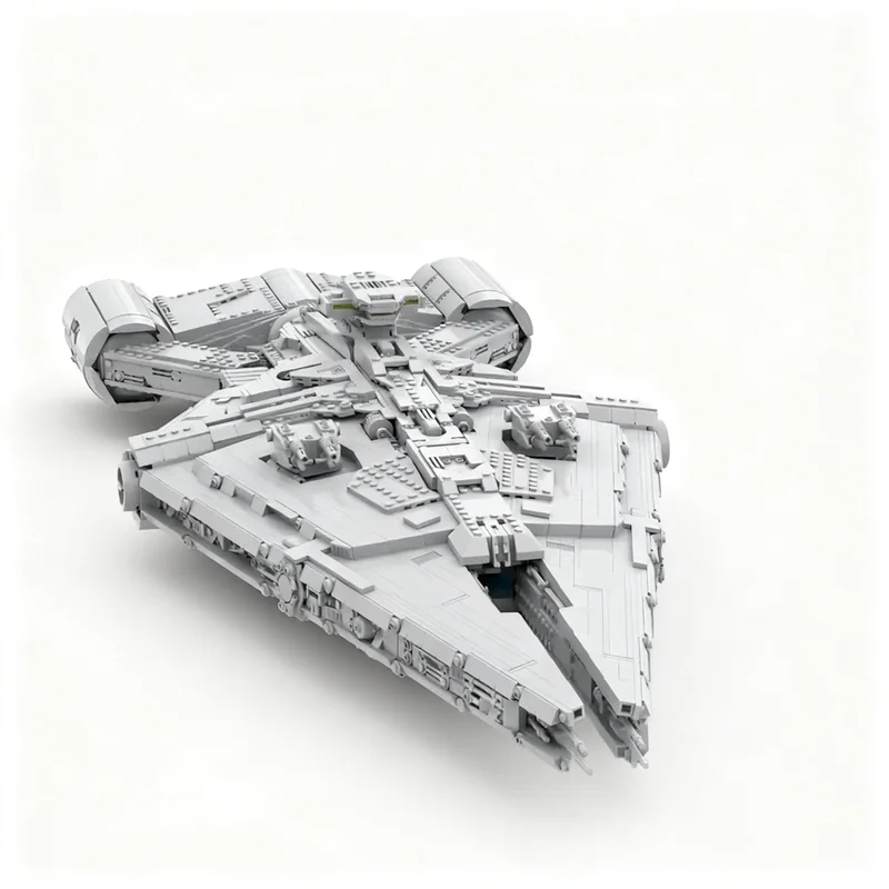 

5281PCS MOC Creative Building Light Cruiser Model Custom Puzzle DIY Ideas Toy Birthday Gift Bricks Holiday Gifts Collection