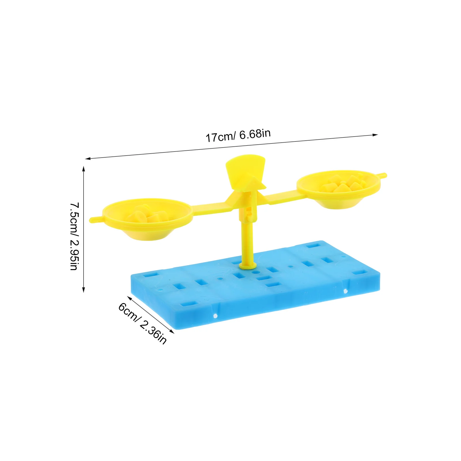 1 set 1 set Diy Stem Weegschaal Plastic Wiskunde Wetenschap Leermiddel Voor Klaslokaal Leeractiviteit Kinderen Educatieve Hendel