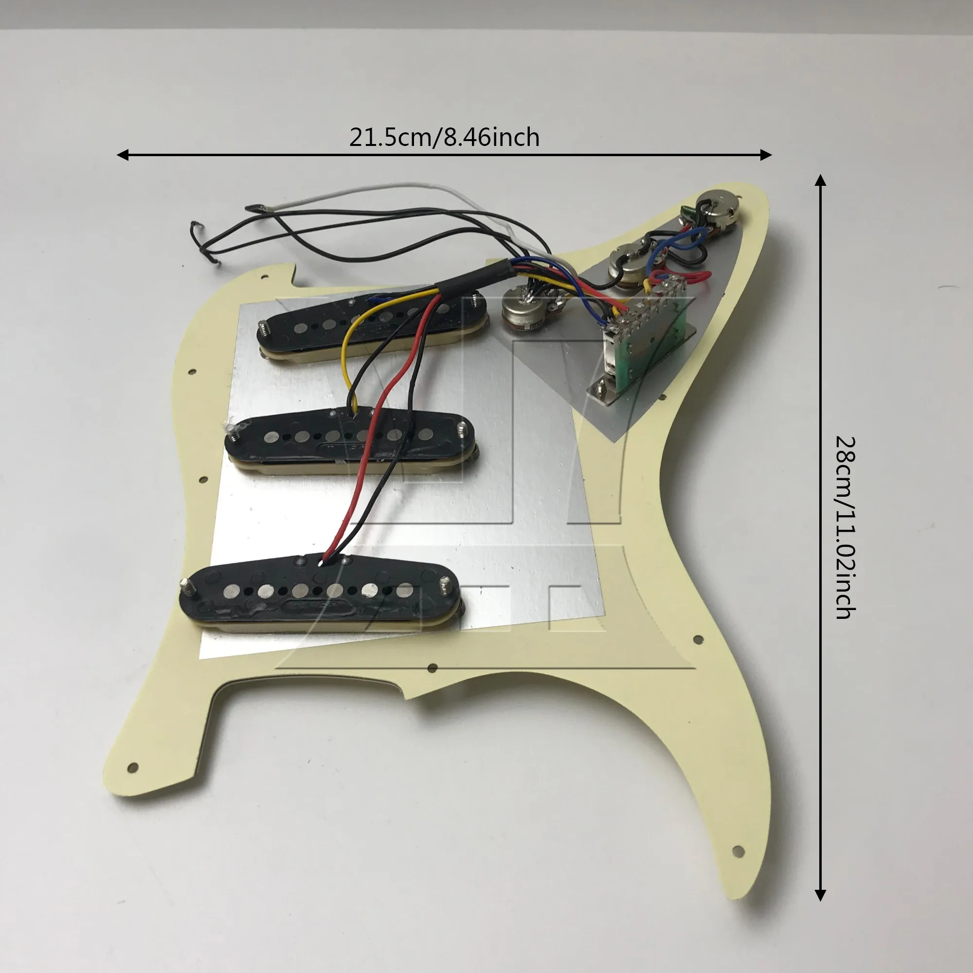 

Защитная пластина YIBUY 3-слойная SSS для электрогитары