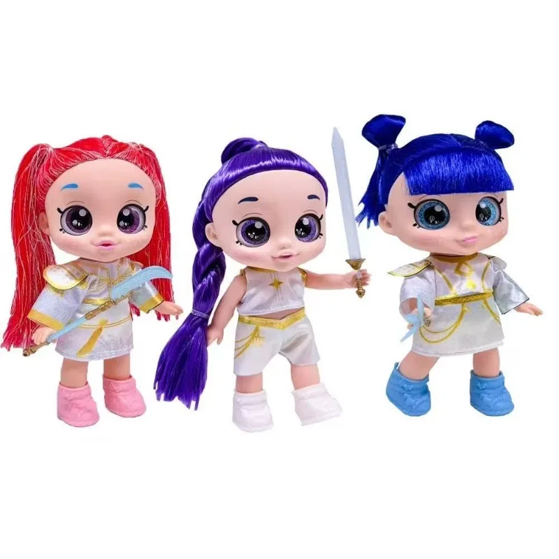 Hunters Girl K-Pop Demon Hunter Doll 13 Inch 5D Eyes Music Light PVC Vinyl Action Figure Toy with Theme Song for Girls Gift view 5
