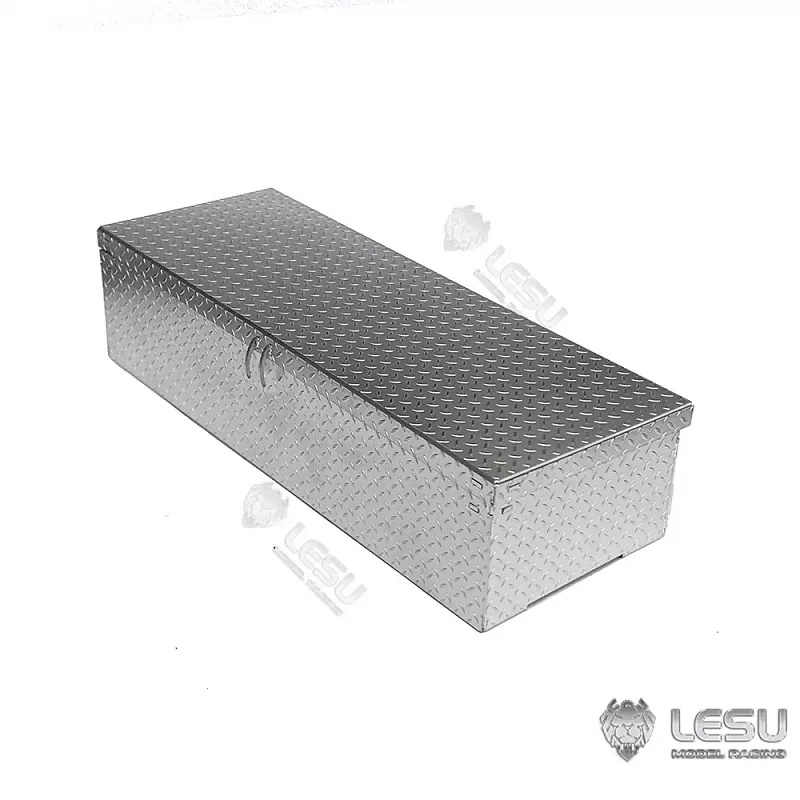 1/14th Scale Tool Box LESU Metal Battery Box Toolbox Toolkit for 1/10 RC Off-road Vehicles 4*4 RAVE-UM406 DIY Model Accessory