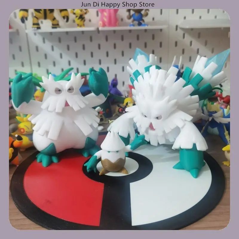 

Snover Abomasnow Mega Scale World 1:20 аниме фигурка модель статуя коллекция украшение для рабочего стола орнамент игрушки для фанатов