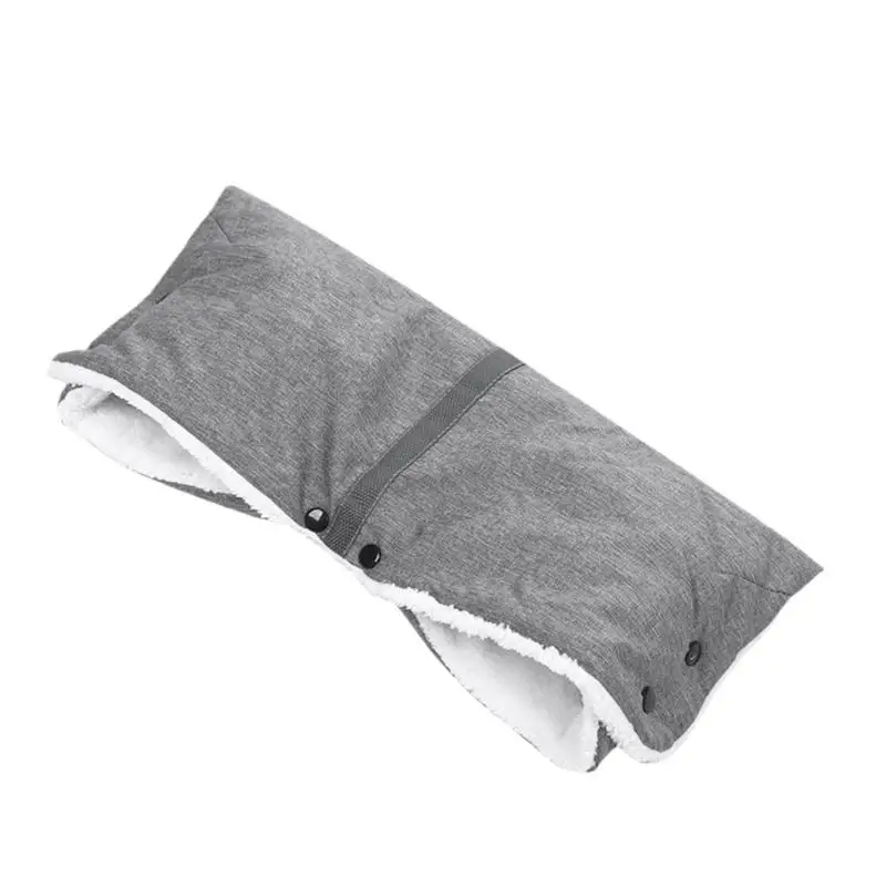 

Stroller Gloves Anti-Freeze Warm Stroller Hand Warmer Flannel Lined Stroller Warmmuffs Extra Thick Waterproof Winter Stroller