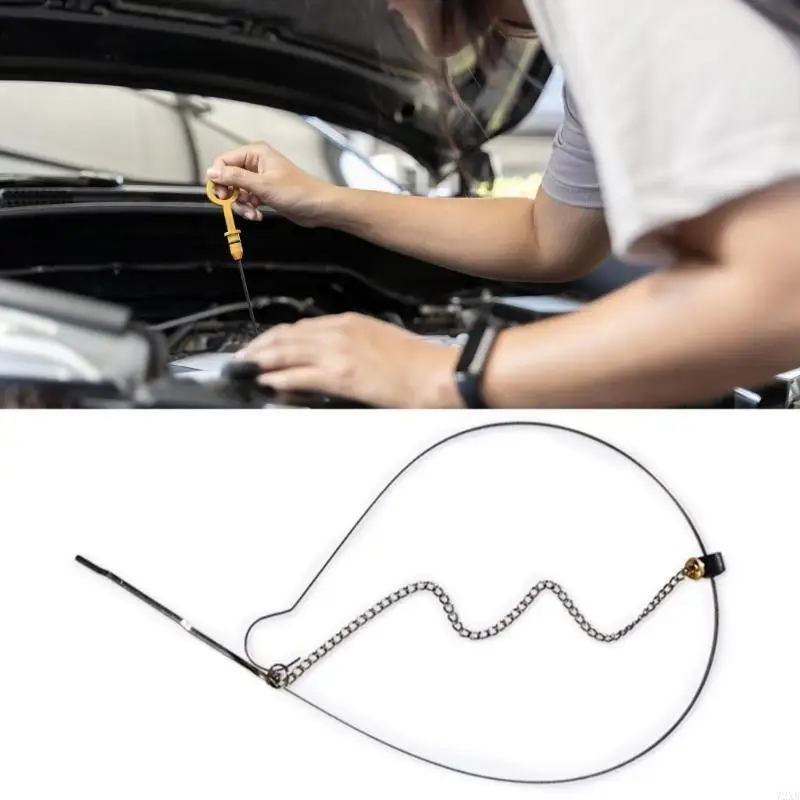 Reliable Oil Level Dipstick Engine Oil Dipstick Corrosion Resistant Dipstick Engine Performances Accessory for Vehicles 72XB