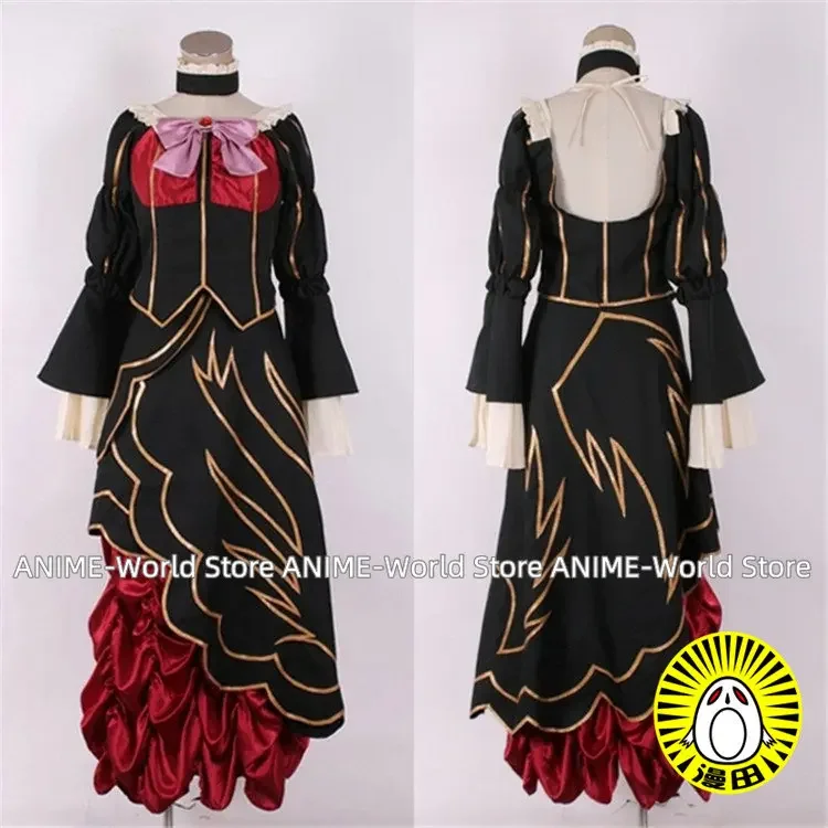 Free shipping Cartoon Anime Umineko no Naku Koro ni Cosplay Beatrice beatoriche Cos Woman Man Halloween Party Cosplay Costume