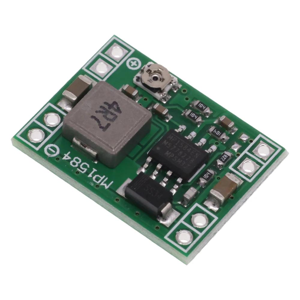 MP1584 Ultra-Small Size DC-DC Step Down Power Supply Module MP1584EN 3A Adjustable Buck Converter for Arduino Replace LM2596