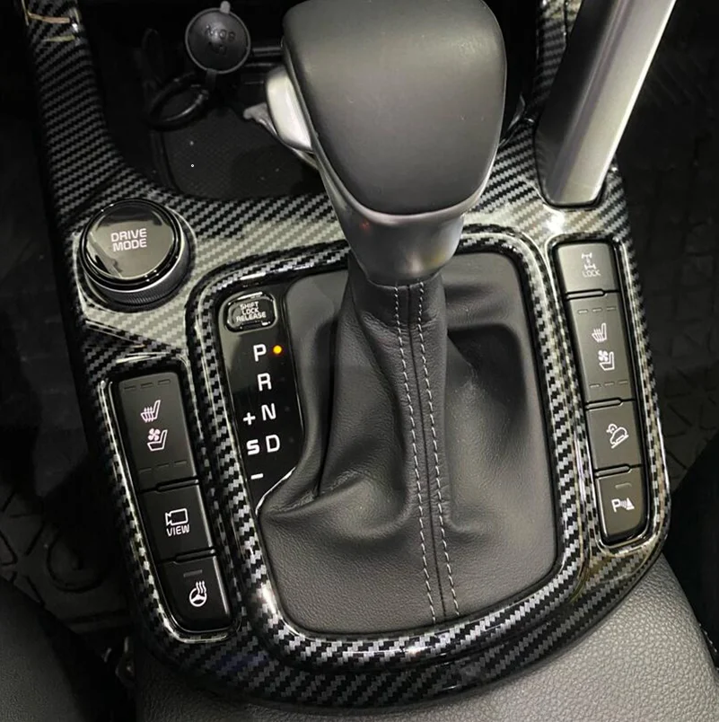 

For KIA Seltos 2019 2020- 2022 Accessories LHD Window Switch Control Transmission Shift Stalls Gear Frame Cover Trim AC Outlet