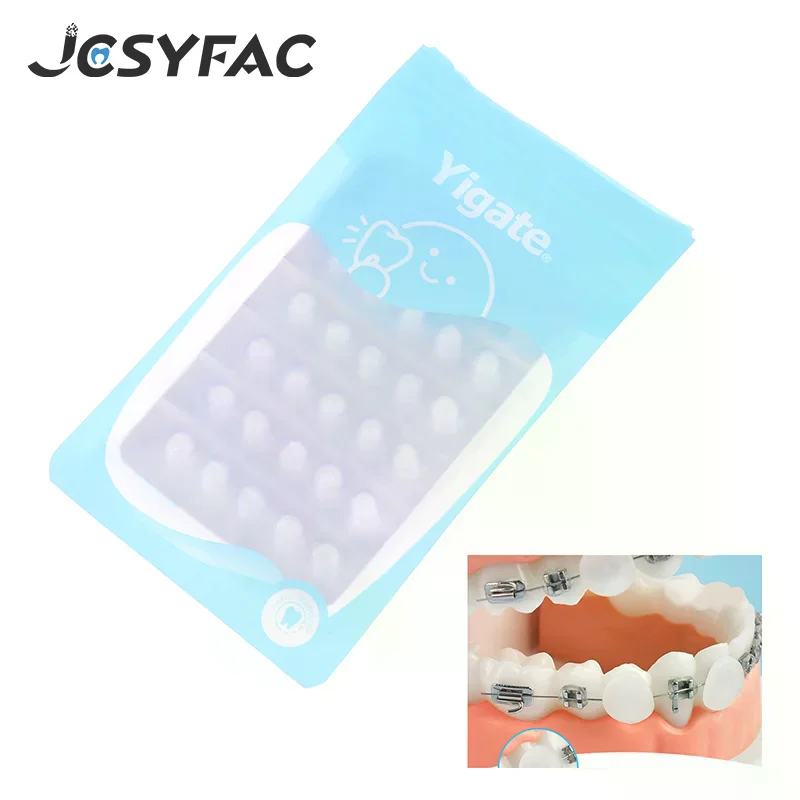 

35pcs Dental Orthodontic Wax for Braces Orthodontic Anti-grinding Food Grade Denture Wax Individually Packaged Superior Hygiene