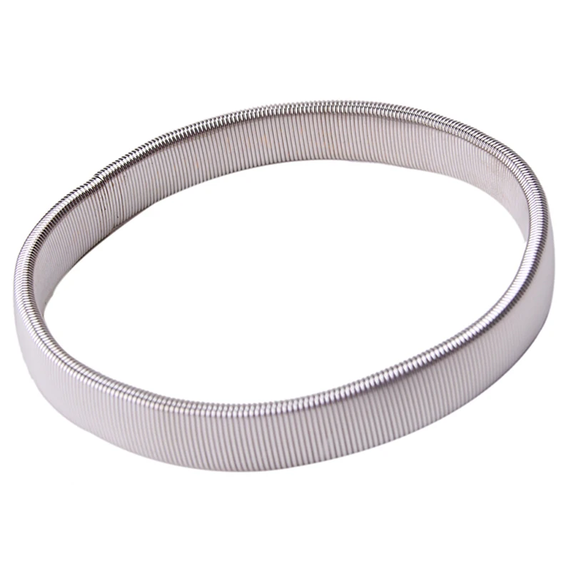 Popular Bracelet Jewelry Unisex Punk Solid Elastic Bracelet Metal Sleeve Hoop Springs Steel Wire Armband Bracelet Perimeter 26cm