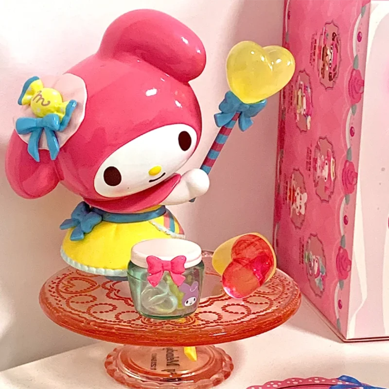 Sanrio My Melody Afternoon Tea Series Blind Box Action Figures Collection Mystery box Doll Decoration Girl Gift Toy