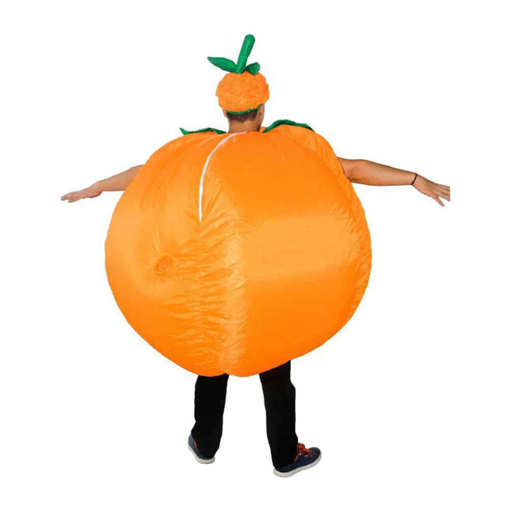 

Inflatable Pumpkin Adult Orange Halloween Fancy Dress Comfortable Wear Easy On Off For Cosplay Party Performance Stage