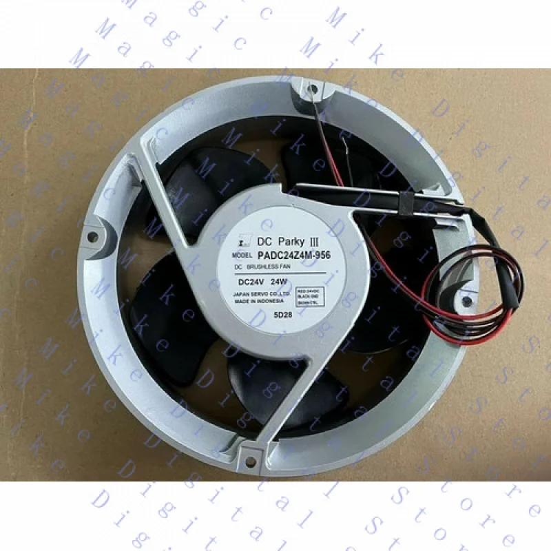 H  1pcs DC FOR Parky PADC24Z4M-956 17CM 17050 24V 24W Double Ball Bearing Fan