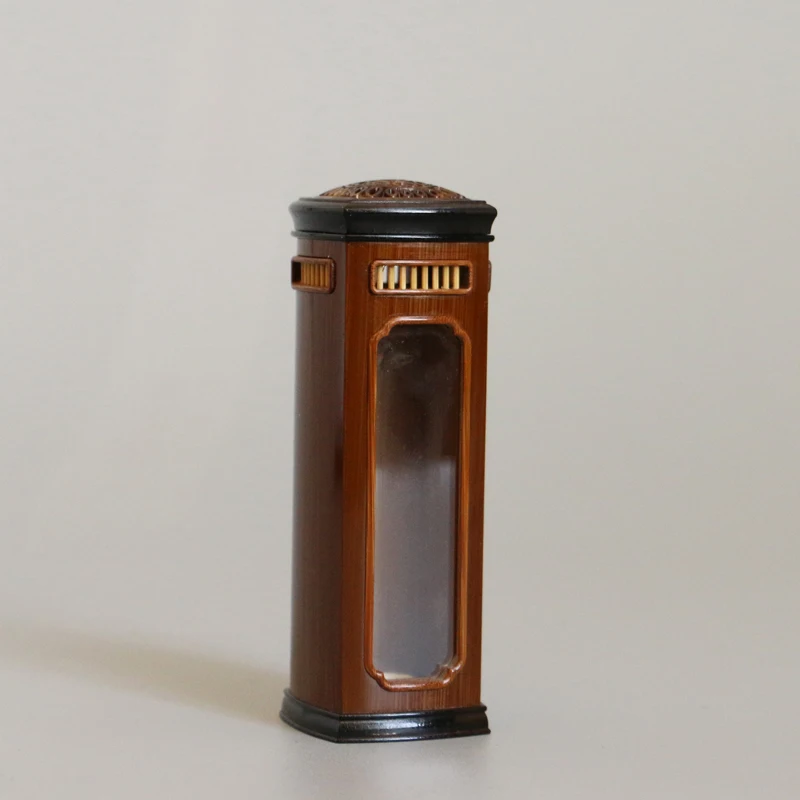 

Famous Zhang Shenglin's pure handmade old Yuzhu phone booth model, songworm box, insect fly jar, insect bamboo