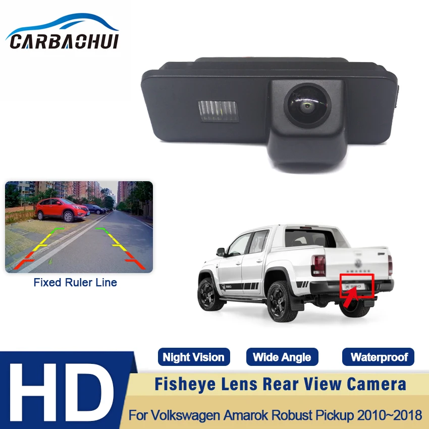 

Power Relay Filter Back up Camera For Volkswagen Amarok Robust Pickup 2010~2017 2018 Car Rear View Camera HD CCD Waterproof