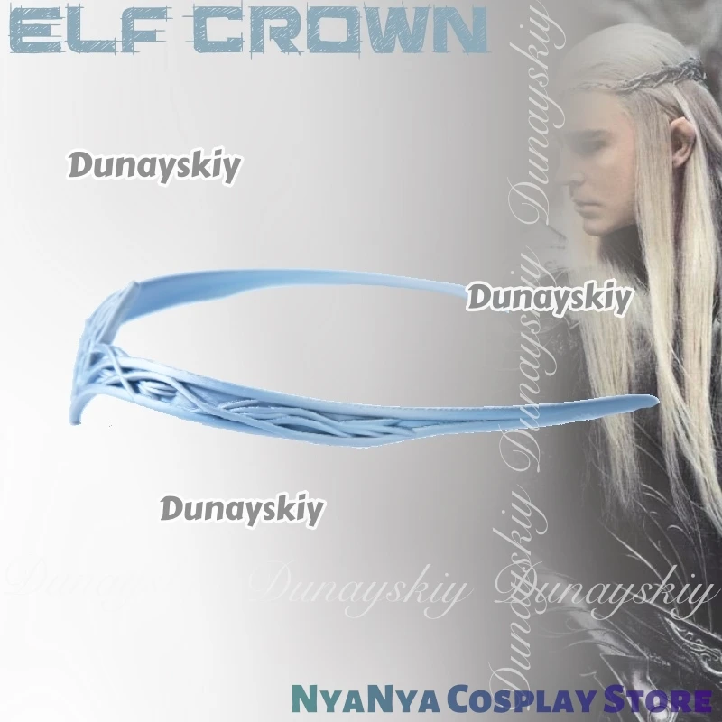 يستخدم تاج قزم الهالوين دعائم مسرح تكنولوجيا الطباعة ثلاثية الأبعاد باللون الرمادي الفضي فقرة بسيطة زي أنيمي كوسفريب فردي