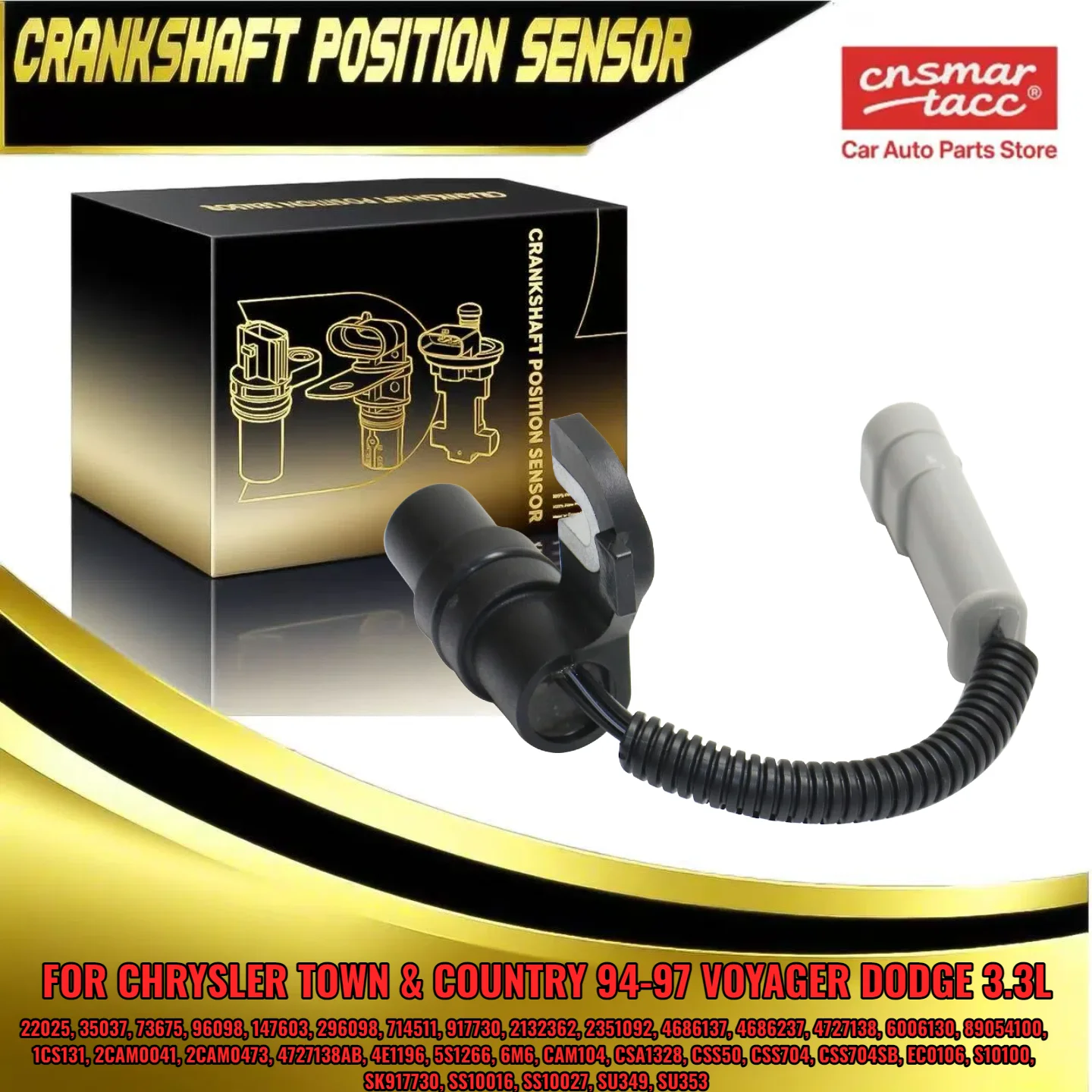 

Датчик положения распределительного вала 4686137 4686237 для Chrysler Town & Country 94-97 Voyager Dodge 3.3L 4727138