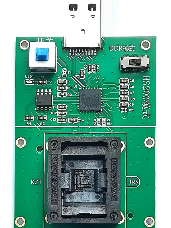 

Тестовый разъем eMMC, высокоскоростное чтение и запись, BGA153 на USB3.1, можно читать напрямую подключив к компьютеру