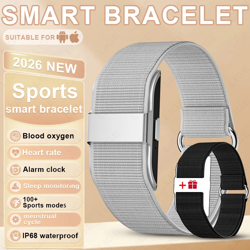 

NO Screen Sport Band Men Fitness Tracker Smart Bracelet Heart Rate Sleep Monitor Pedometer Waterproof Electronic Bracelet Women