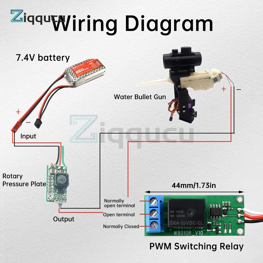 RC Aircraft PWM Relay Switch Electronic Module 5-12V PWM Switch Aerial Light Controller Switch DIY Parts