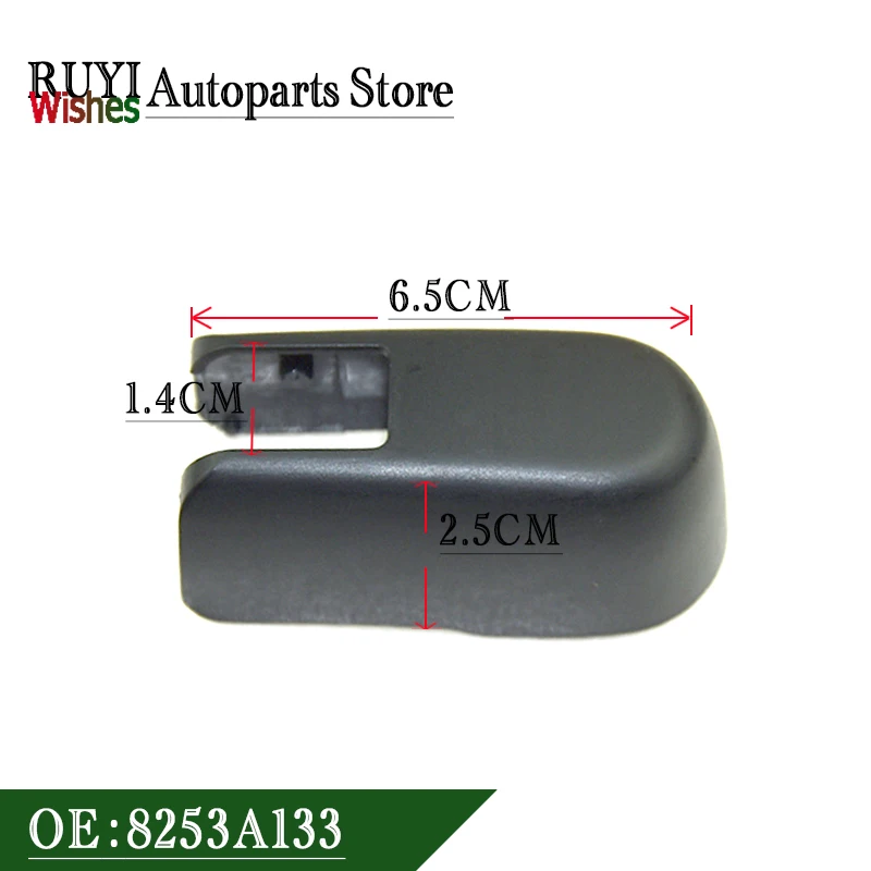 New Rear Window Wiper Arm Nut Cover Cap 8253A133 8253-A133 for Mitsubishi Outlander 2016-2021 Fit Pajero Sport 2013-2015