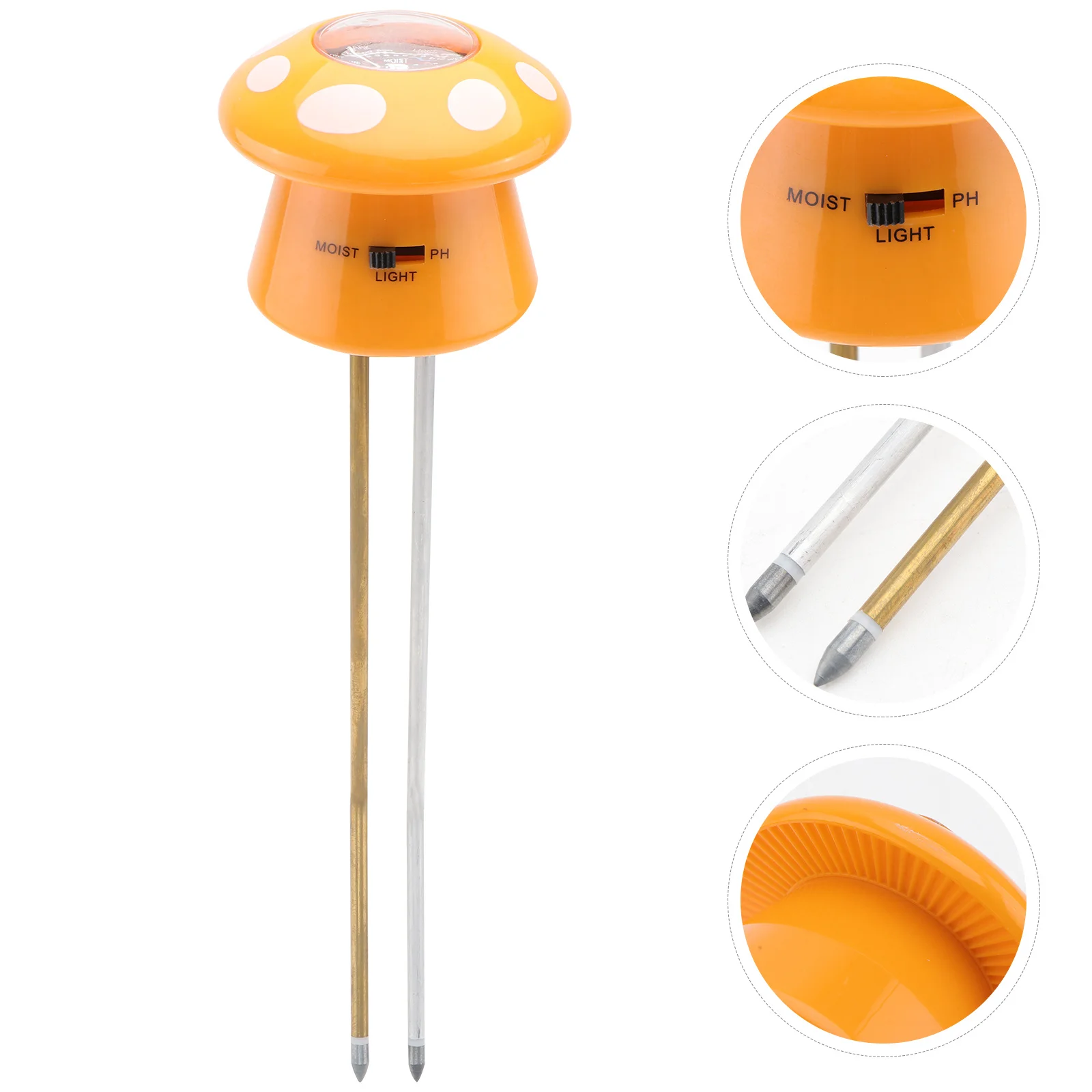 

1Pcs Sturdy Garden Soil Tester Moisture PH Meter Precise Readings for Plants Gardening Equipment No Required