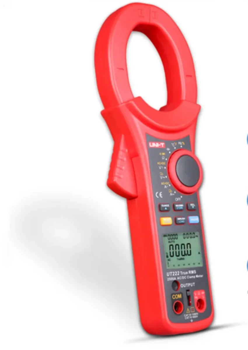 1PC Uni-T UT222 2500A Digital Clamp Multimeter Maximum AC Clamp Meter UT-222 UT222 #Xing