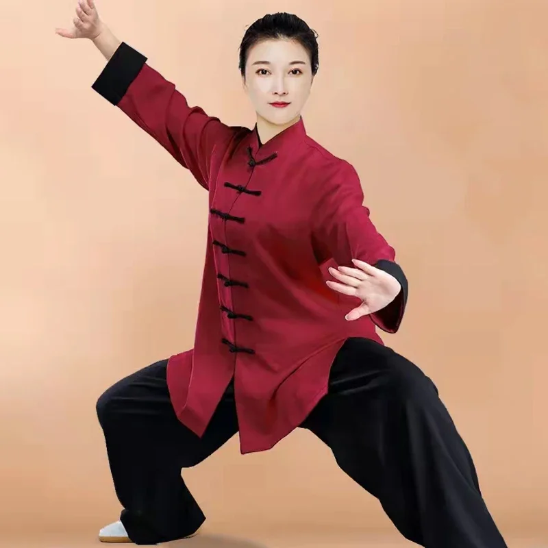 Kung Fu Tai Chi Clothing Martial Arts Clothes Taijiquan Wushu Uniform Wing Chun Chinese Style Upset 2022 New Style