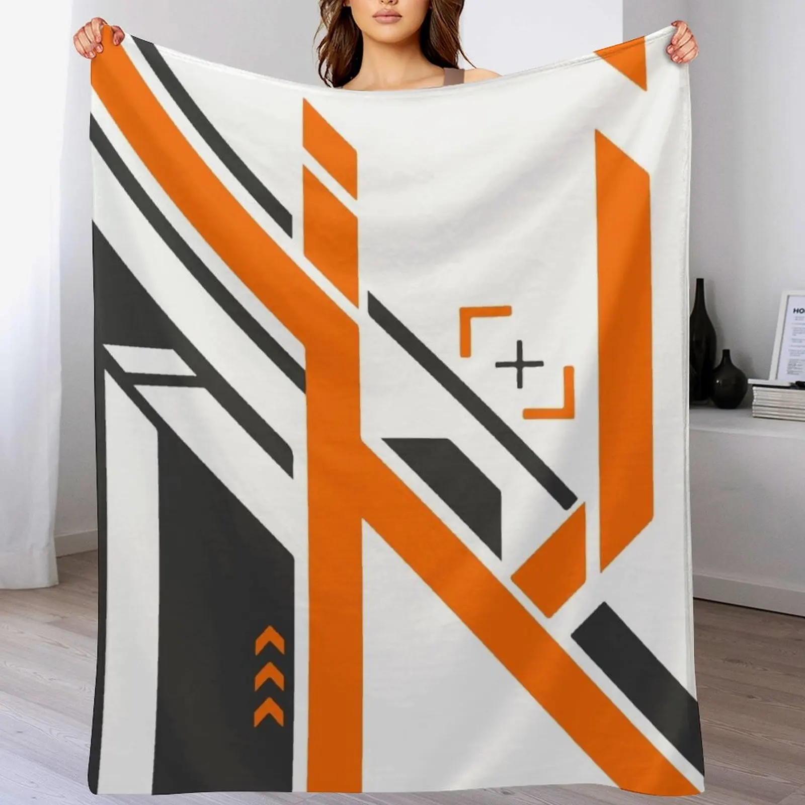 Asiimov Skin Throw Blanket Warm Plaid on the sofa Thermals For Travel Single Blankets