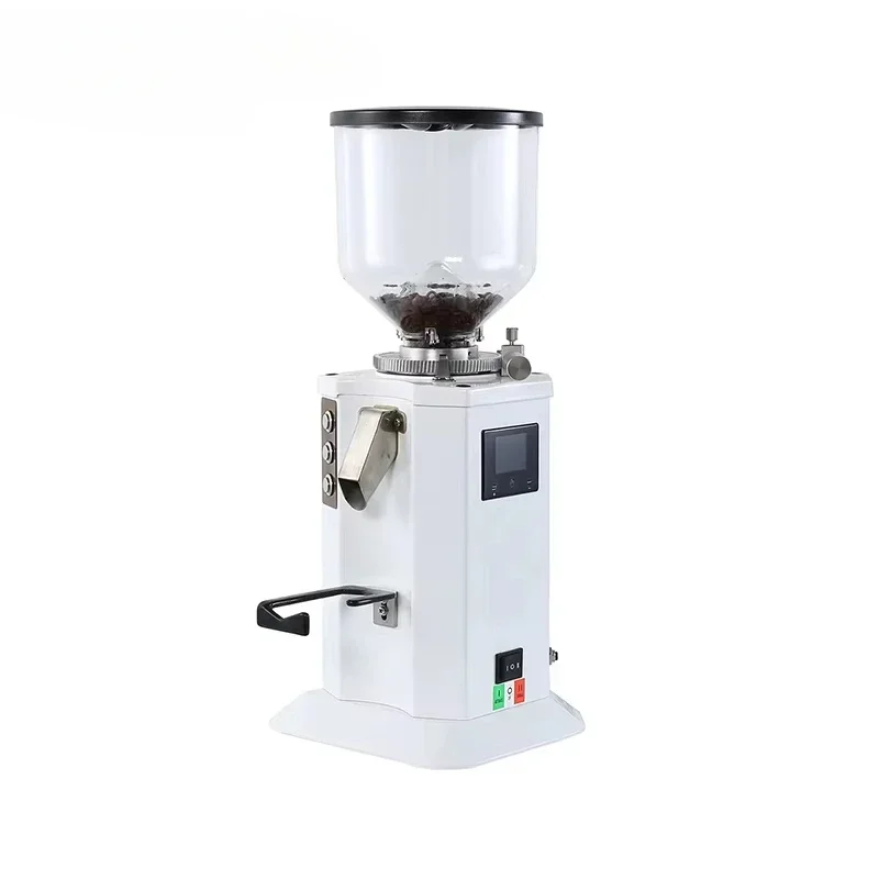 

Commercial counter top Electric automatic electronic control timer coffee bean grinder maker machine