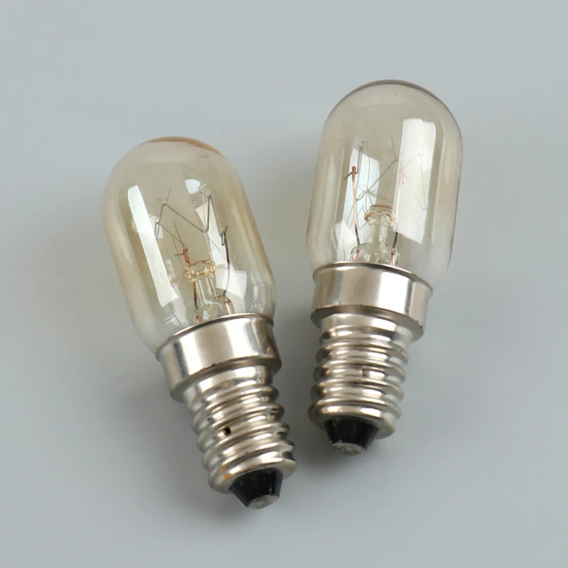 1PC High Quality Material E14 230V 15W Microwave Light Bulb Lamp Spare Part For Microwave Oven Accessories