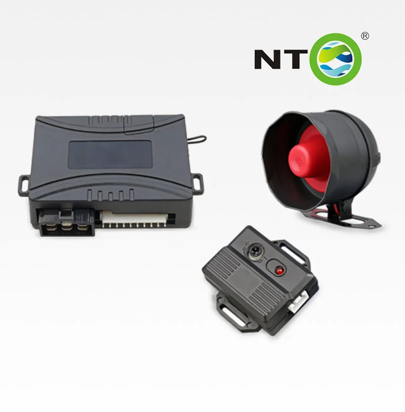 NTO 2 Way Car Alarm System Lcd Pager Display Remote Engine Start Universal Shock Sensor Alarm Security