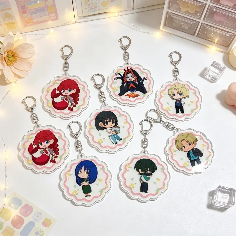 Anime 2026 New Goodbye, Lara Acrylic Keychain Bag Pendant 6CM Yoshiya Otsu/Lara/Luca Student Schoolbag Hangers Display Gift