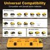 USB 포트가 있는 리튬 이온 배터리 충전기, Dewalt DCB104 4 포트 고속 충전기, DCB120 DCB127 DCB200, 12V, 14.4V, 18V, 20V 5