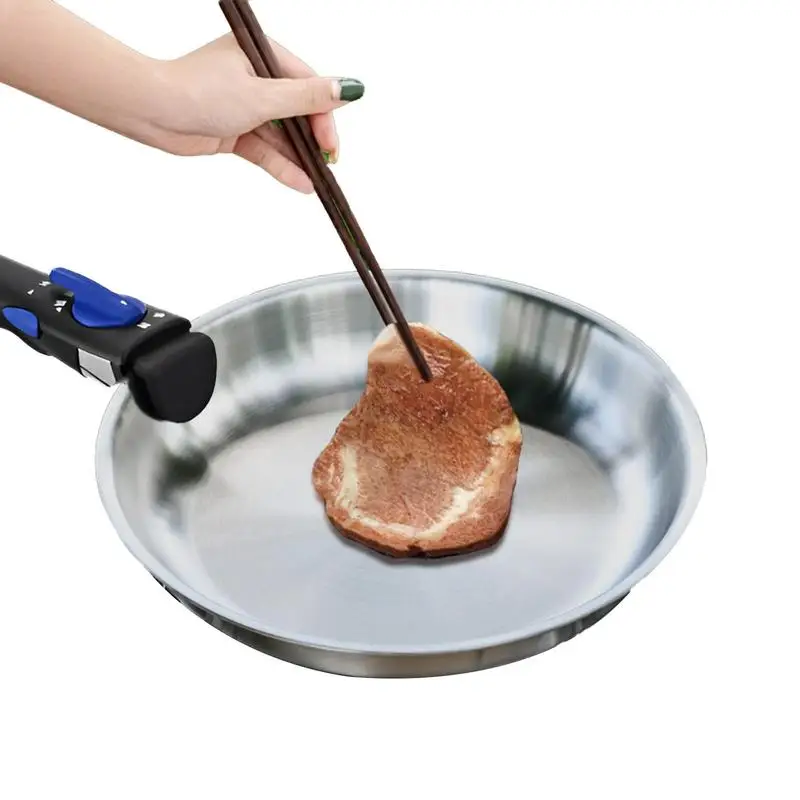 

Frying Pan Nonstick Detachable Handle Stainless Steel Frying Pans Cookware Skillet Non Stick Portable Pots And Pans For RV