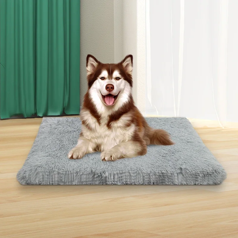 

Кровать для домашних животных с поддержкой суставов, квадратная ортопедическая подушка для собак и кошек всех размеров, моющийся в машине и прочный коврик