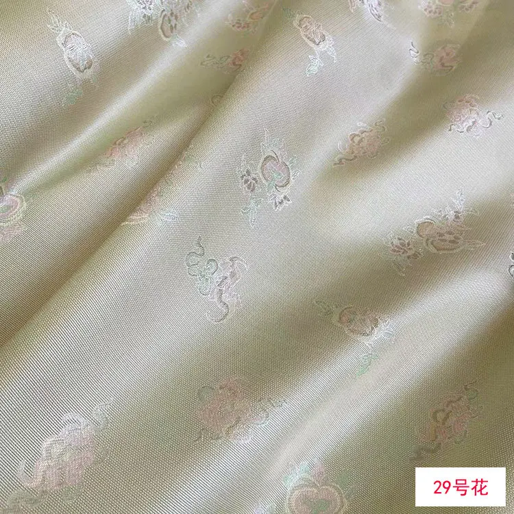 70cm Wide 23 Momme Silk Different Color Luo Fabric Chinese Style Traditional Coat Vest Cheongsam Hanfu Top Fabric