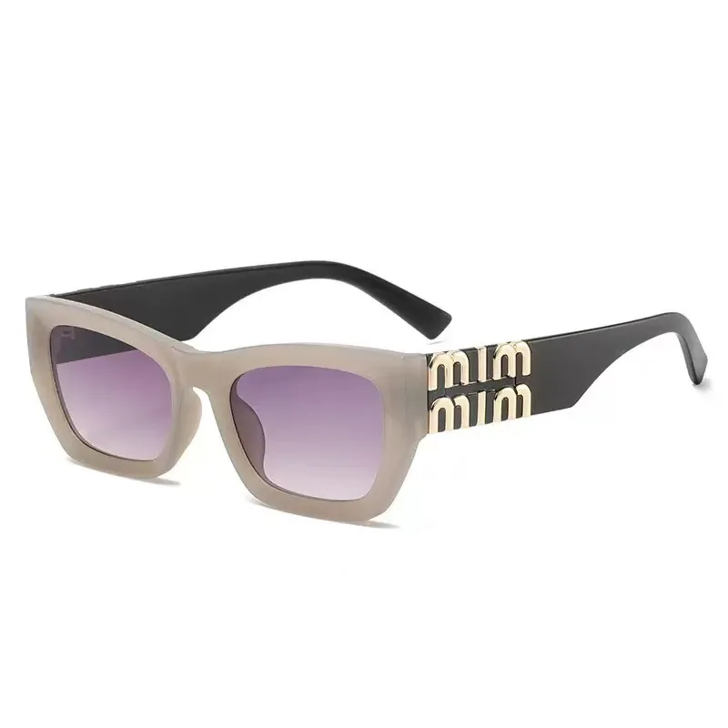 Simple Solid Color Square Frame Glasses with Decorative Temple Ends for Daily Wear And Street Photography image 5