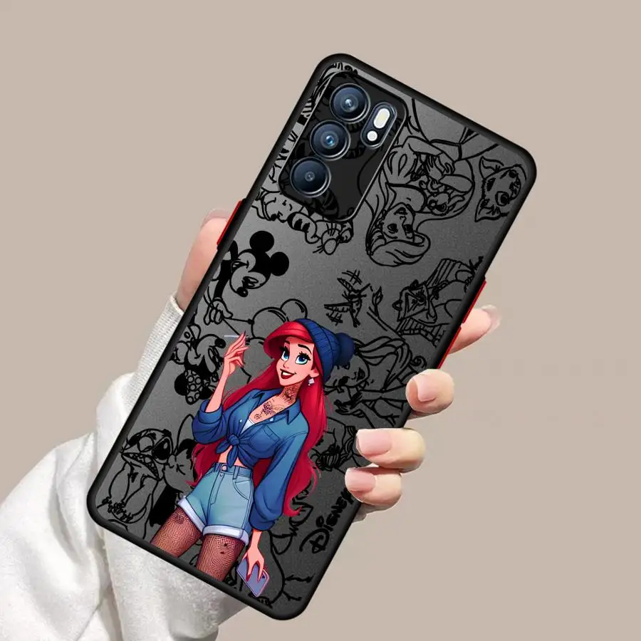Funda de teléfono para Xiaomi Redmi Note 11 12 13 14 Pro Plus 10 Lite 12S 11S 9S 10S, carcasa de princesa de Disney