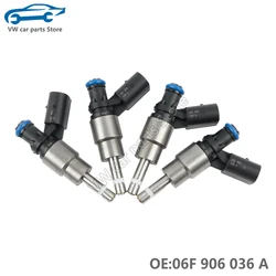 1/4 Pcs 06F906036A OEM New for VW AUDI 2.0T Fuel Injector With O-ring Seal Repair Kit 2.0L BPY BPJ A4 BPG BWT 06F 906 036A