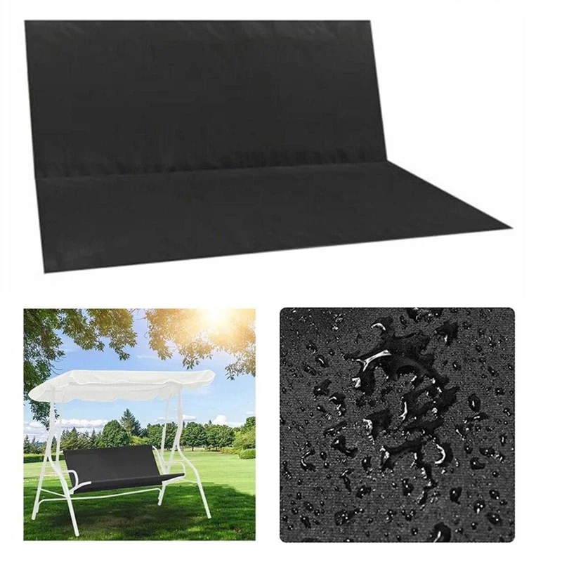 Capas de balanço impermeáveis favoritas do cliente para cadeira de balanço de pátio ao ar livre, almofada de balanço de tecido de substituição de cadeira de estilingue de banco de varanda