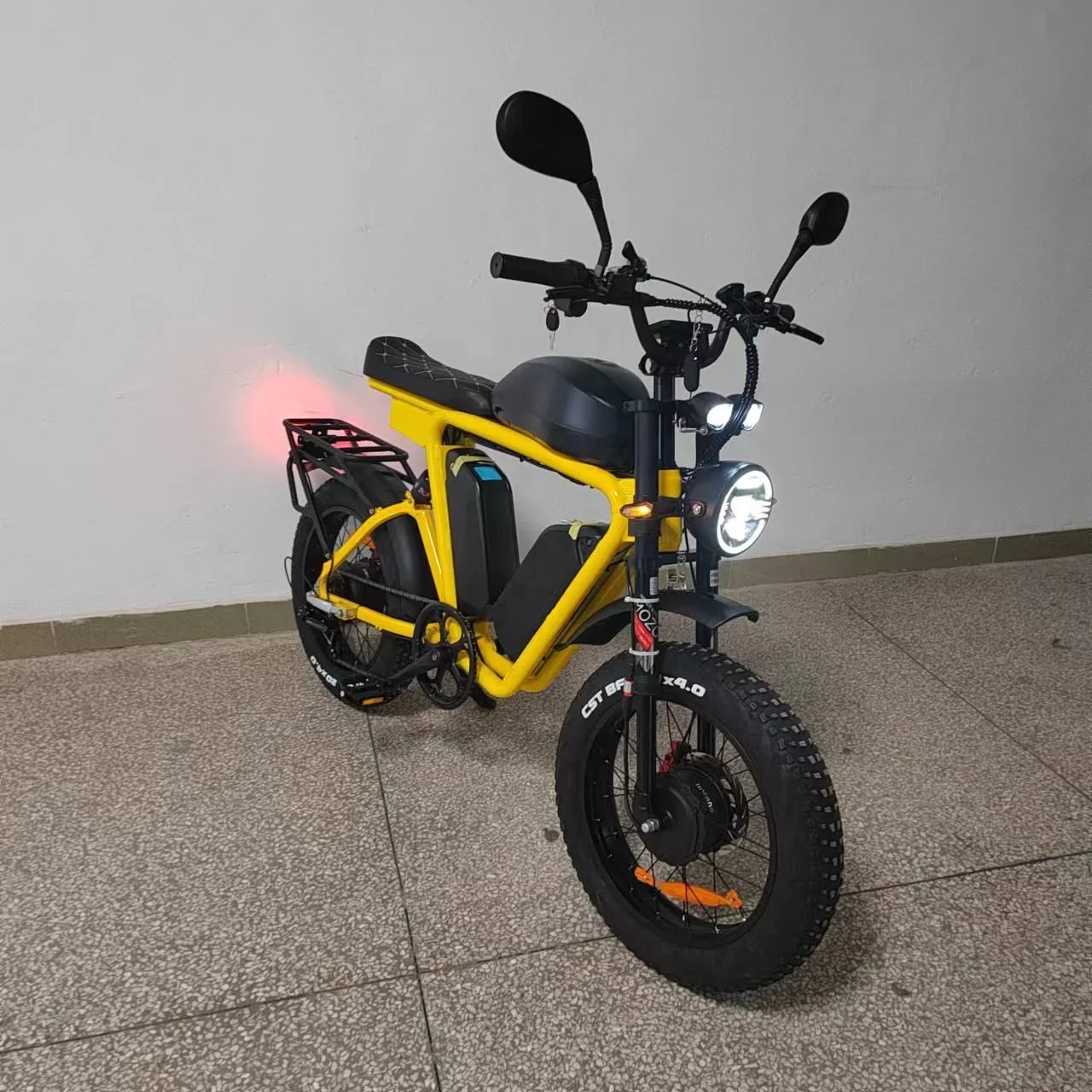 2024 Yolin New Electric Bike 2000W Dual Motor Bafang Brand 52V Triple Battery 70Ah  Fat Tire  Aluminum Alloy frame  ebike