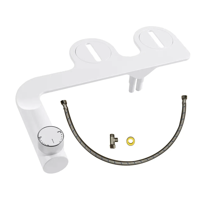 Bidetaufsätze SL41 Thinline Bidetaufsatz für Toilettensitze, einzelne kühle, verstellbare Düse, Toilette