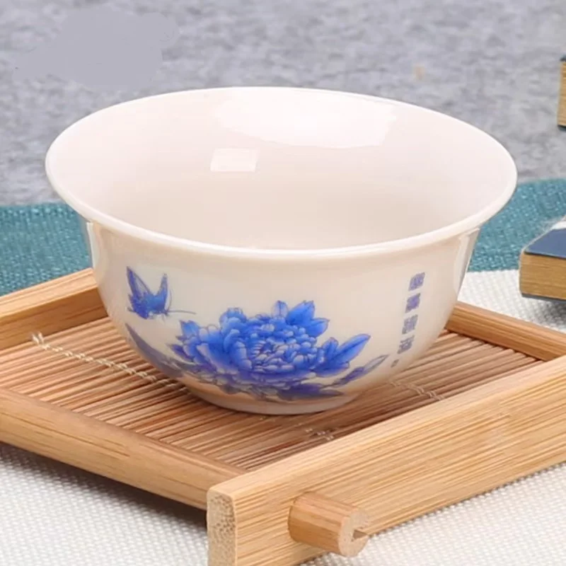 Chinese Traditional Gai Wan Tea Cup set kungfu Tea Cups Travel Tea Bowl Chinese Porcelain Teacup Tea Ceremony Accessories