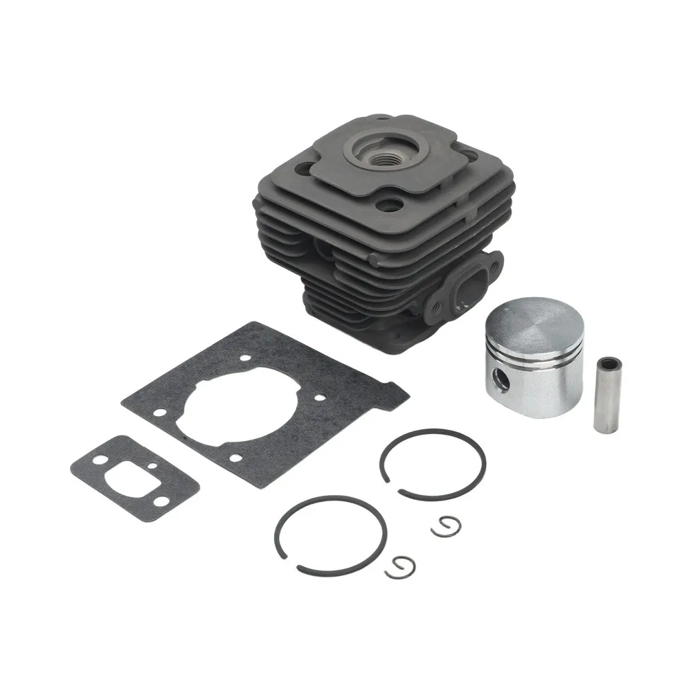 Cylinder for piston Kit 40mm for OleoMac 741 BC420T BCF420 440S 440T OM43 Compatible Models for Engine Restoration