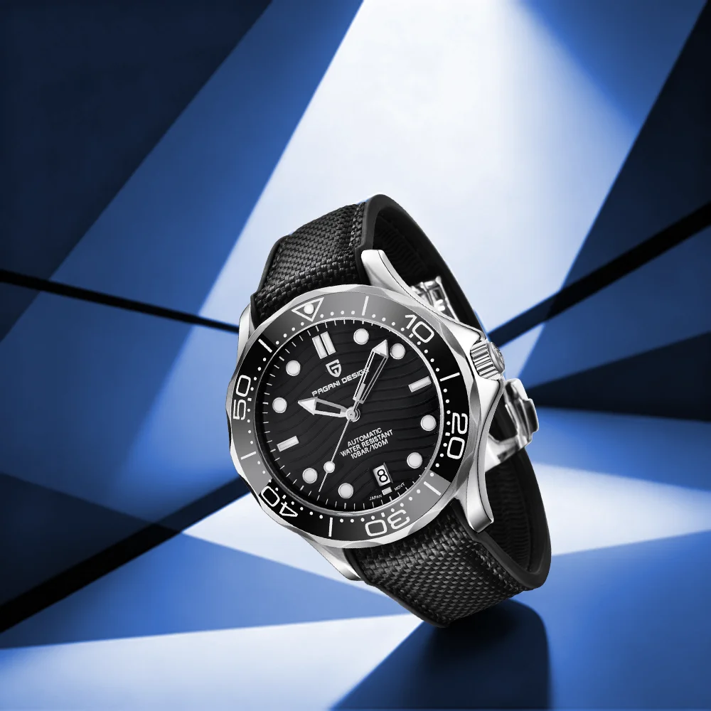 

2025 Pagani Design New Men's Automatic Mechanical Watch Business Light Luxury Hot Sale Waterproof Watch Stainless Steel Luminous