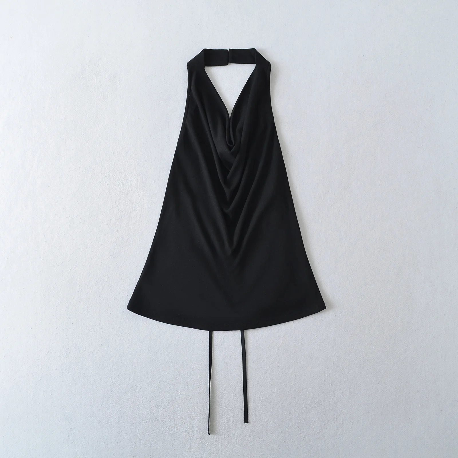 

Bla Svel Hang Ne Bal Vest Pure Desire Sle ort Streetwear for Women Summer 2025 Pure Color Faionable Top