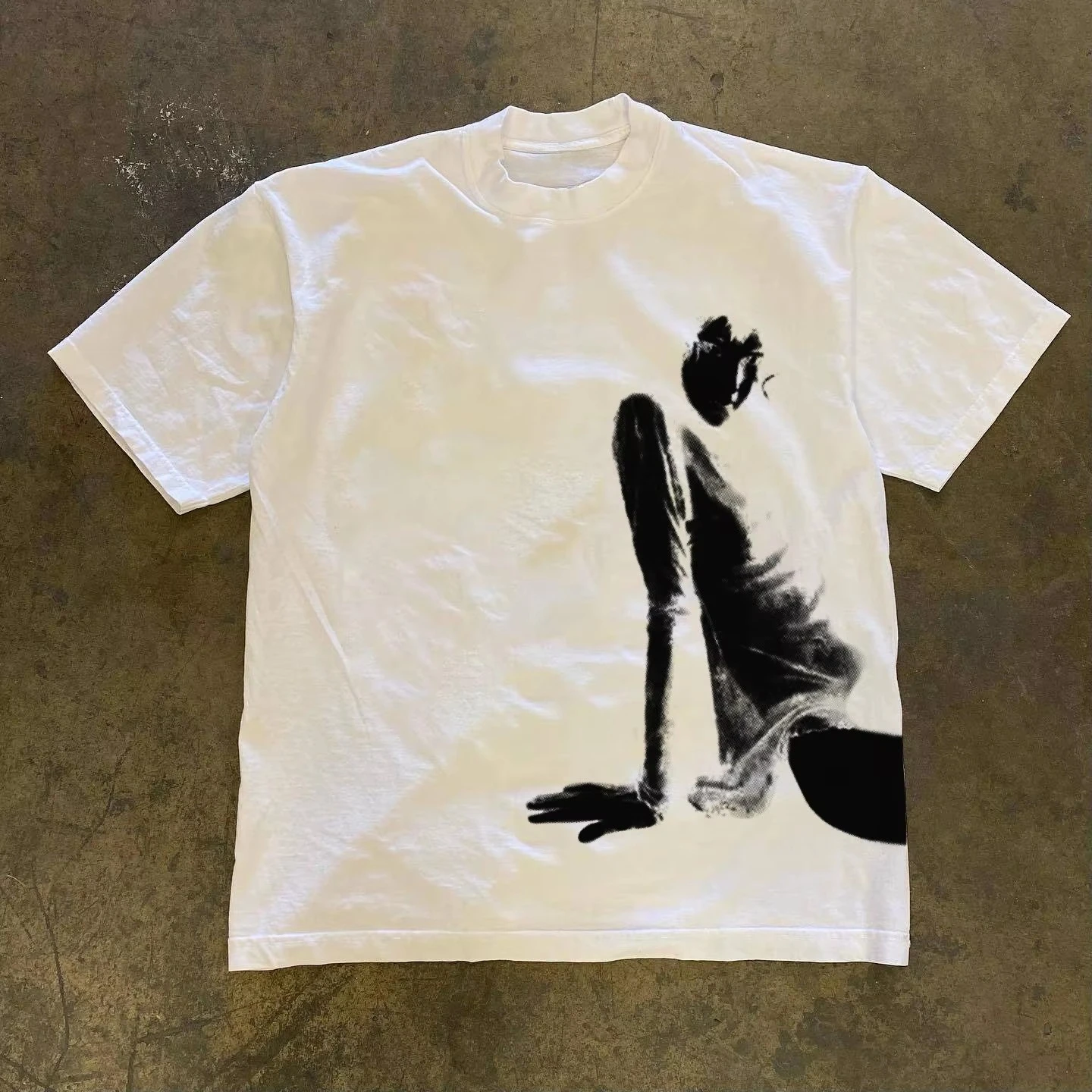 Amerikanisches Retro-T-Shirt Unisex Locker Sitzend Kurzarm Reine Baumwolle Doppelfaden Atmungsaktiv Streetwear Sommer 2026 Bestseller – Detail 5