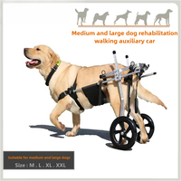 Pet Wheelchair Dog Rehabilitation Walking Assist Vehicle Medium and Large Disabled Dog Scooter