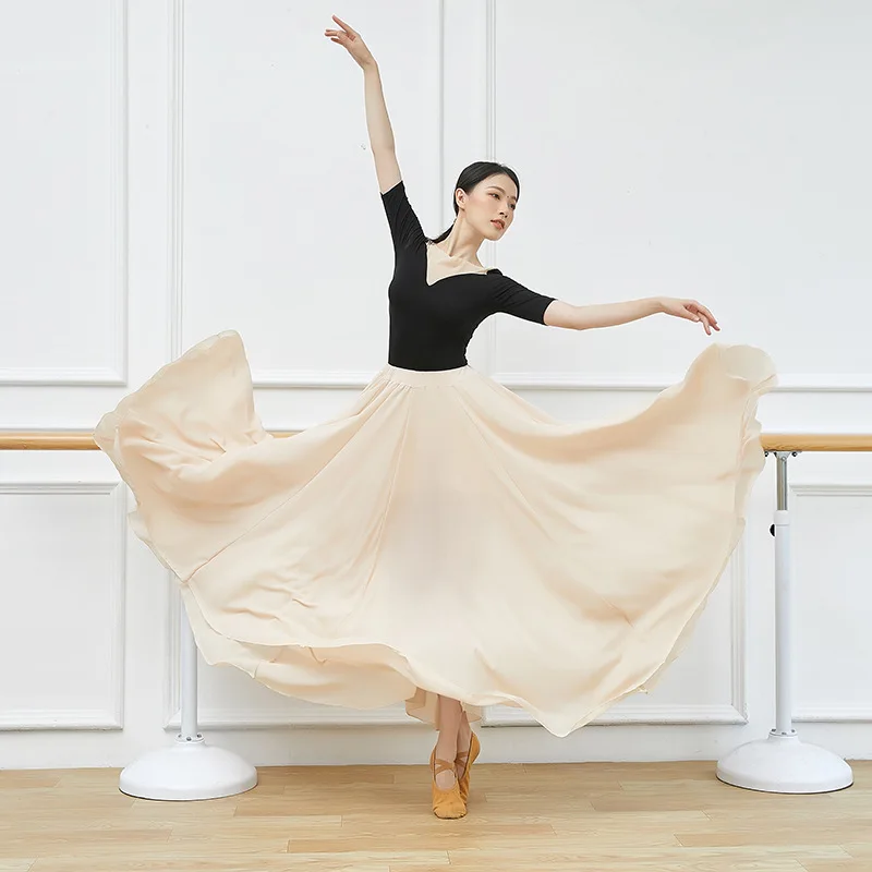 540-degree-chiffon-skirt-ballet-belly-classical-dance-women-long-skirts-dancer-practice-wear-assorted-solid-purple-dance-skirt